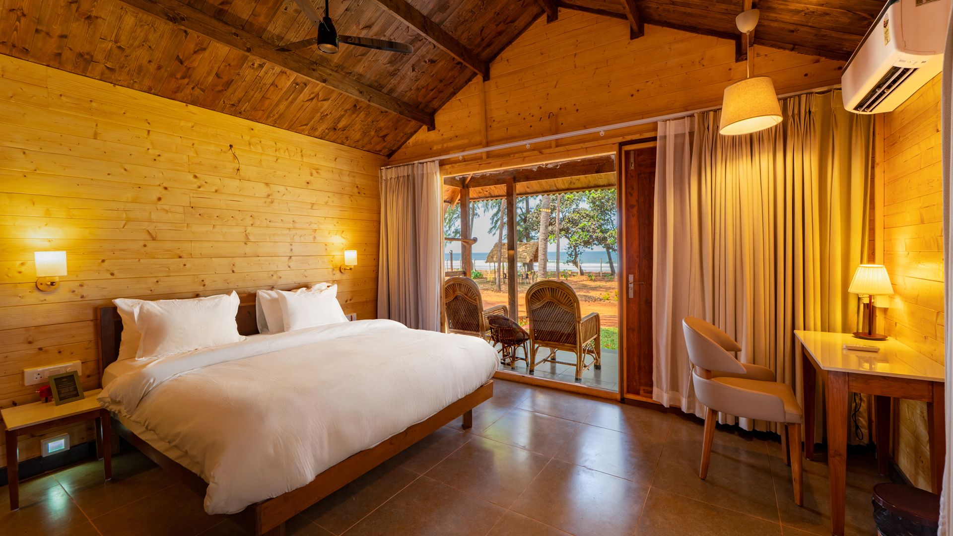 Sea view cottage at Murdeshwar Stays Karnataka